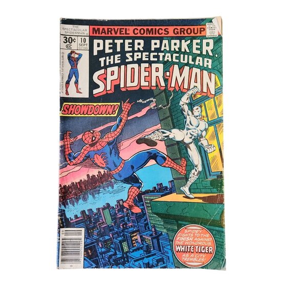 Marvel Peter Parker Spectacular Spider-Man #10 1977 Comic Book Bagged Boarded - Picture 1 of 3
